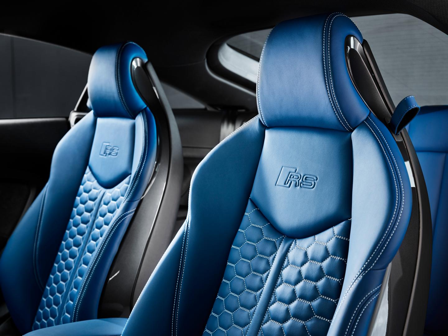 Audi Blue Leather Seats