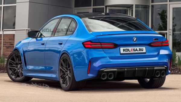 Вот как может выглядеть новый BMW M5 - без огромных почек