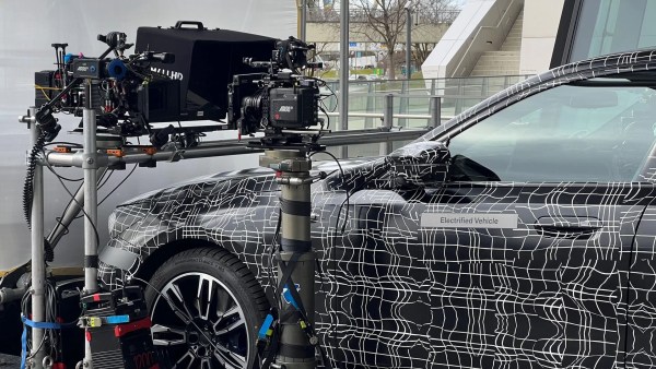 Новый BMW i5 M60 пойман во время съемок
