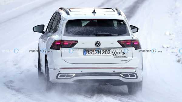 Volkswagen Tiguan нового поколения уже тестируется - новые изображения