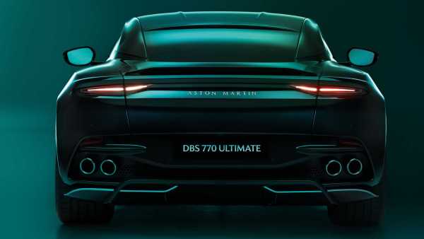 Aston Martin DBS 770 Ultimate - прощальное издание с двигателем V12